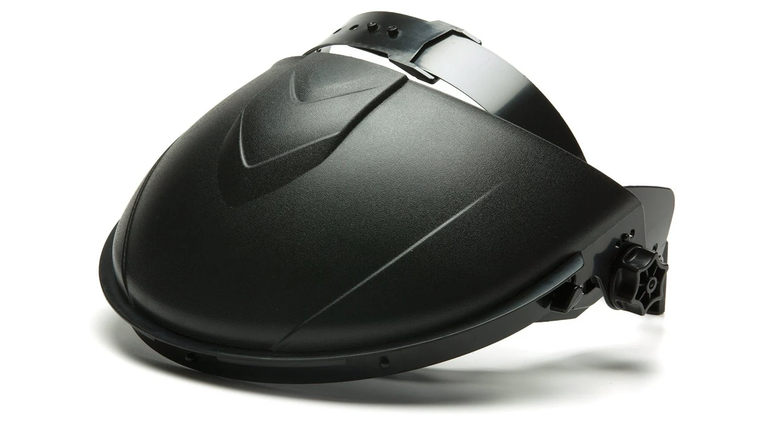 Pyramex HGBR Ridgeline Black Ratchet Headgear for Face Shields - Moutools