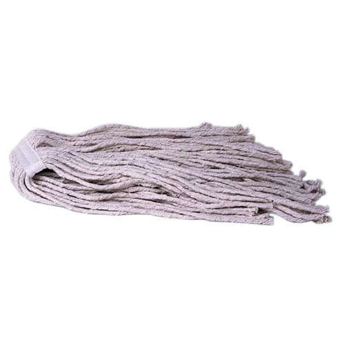 Weiler 75105 32 oz. Wet Mop Head, 8-Ply Cotton Yarn, Packs of 12 - Moutools