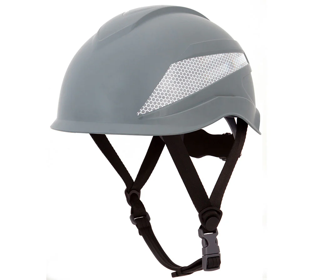 Pyramex HP76113 Ridgeline XR7 Hard Hat Helmet Slate Gray - Moutools