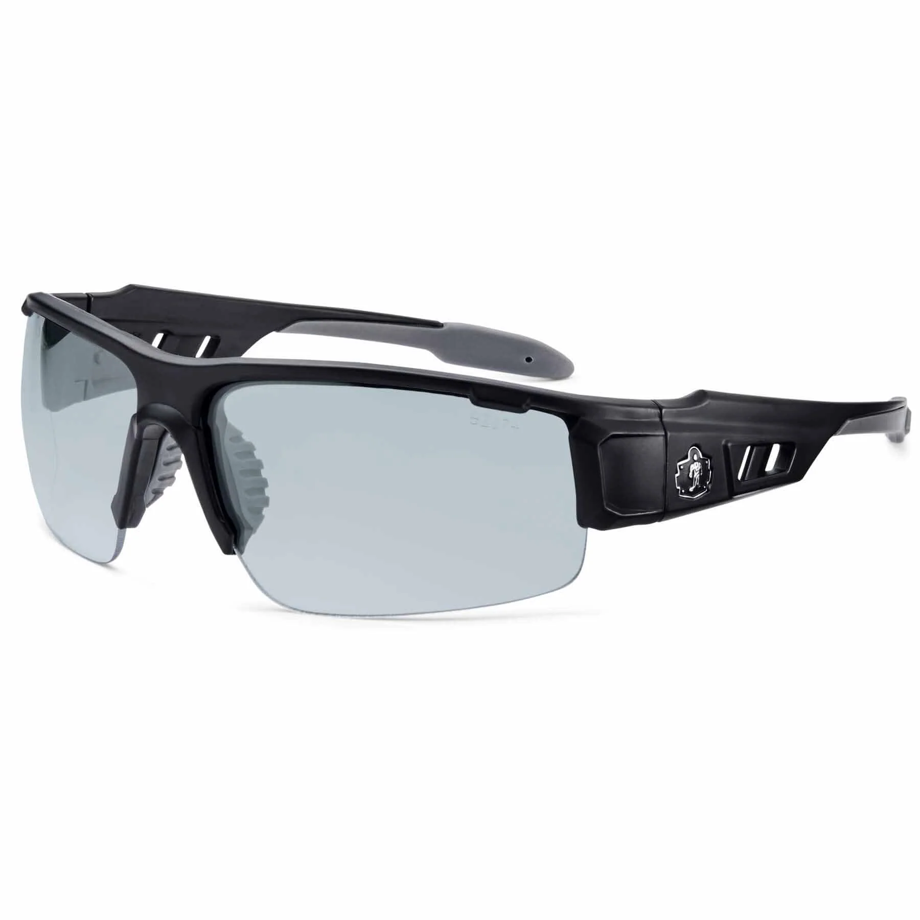Ergodyne 52480 DAGR In/Outdoor Lens Matte Black Safety Glasses - Moutools