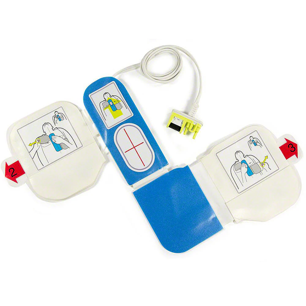 Zoll 8900-0800-01 CPR-D-Padz One-Piece Electrode Pad With Real CPR Help - Moutools