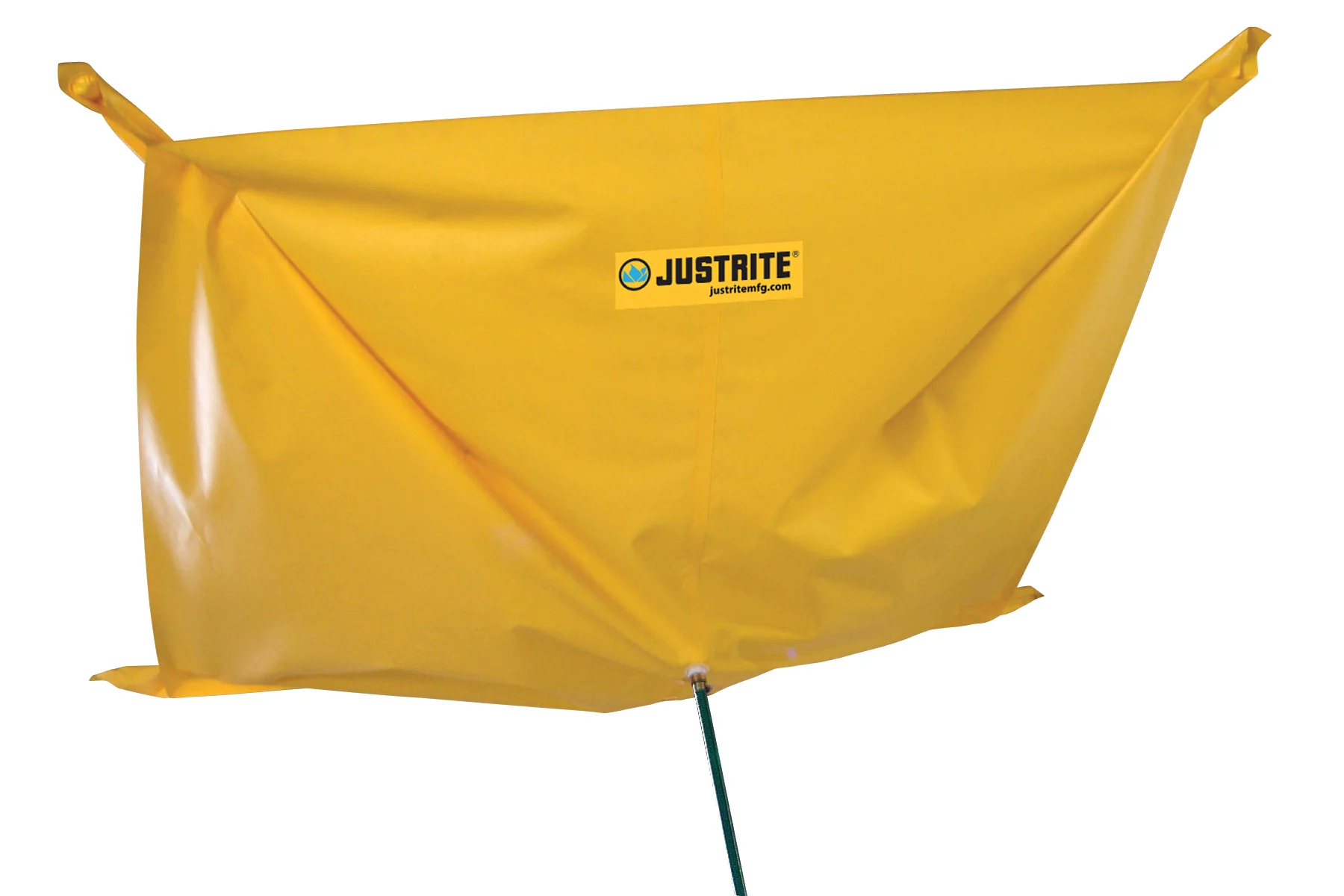 Justrite 28314 Ceiling Leak Diverter, 12'x12', Magnet corner - Moutools