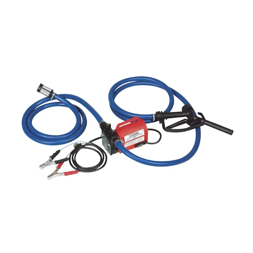 Fill-Rite FR1614 10 GPM 12V Diesel Only Transfer Pump Kit with Manual Nozzle - Moutools
