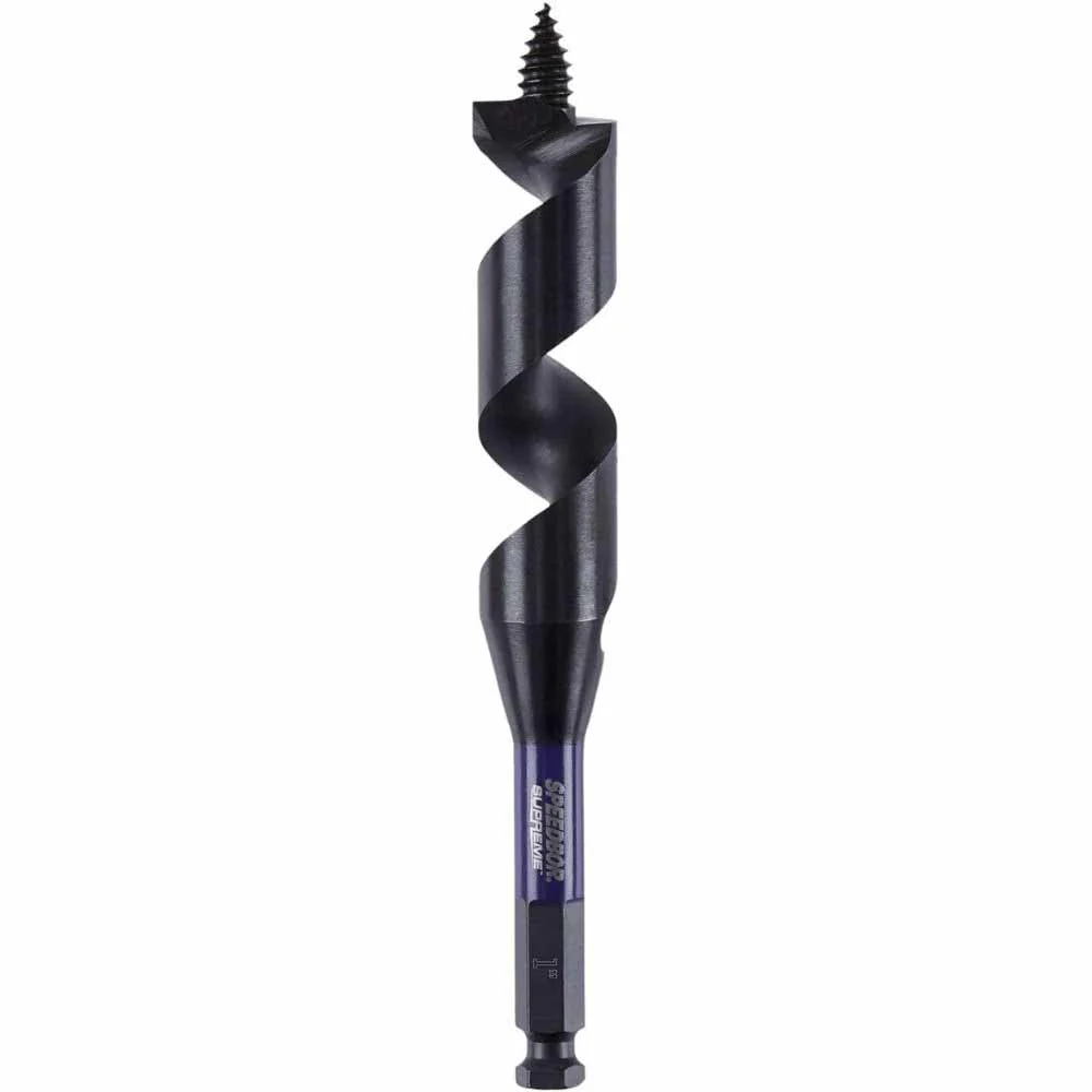 Irwin IWAX3017 3/4-In X 7-1/2-In Auger Bit - Moutools
