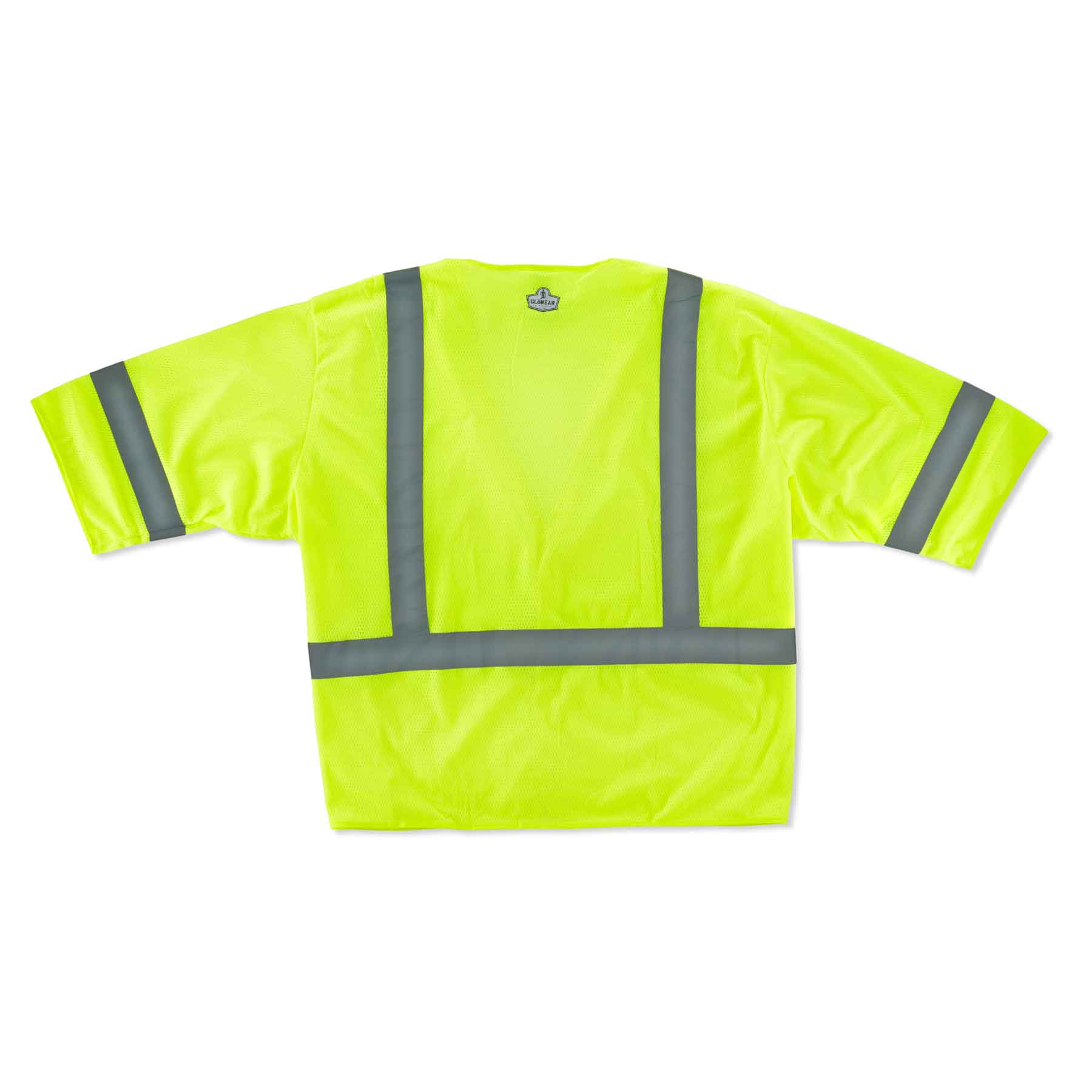 Ergodyne 22025 GloWear 8310HL Type R Class 3 Economy Vest, Large/XL, HV Lime - Moutools