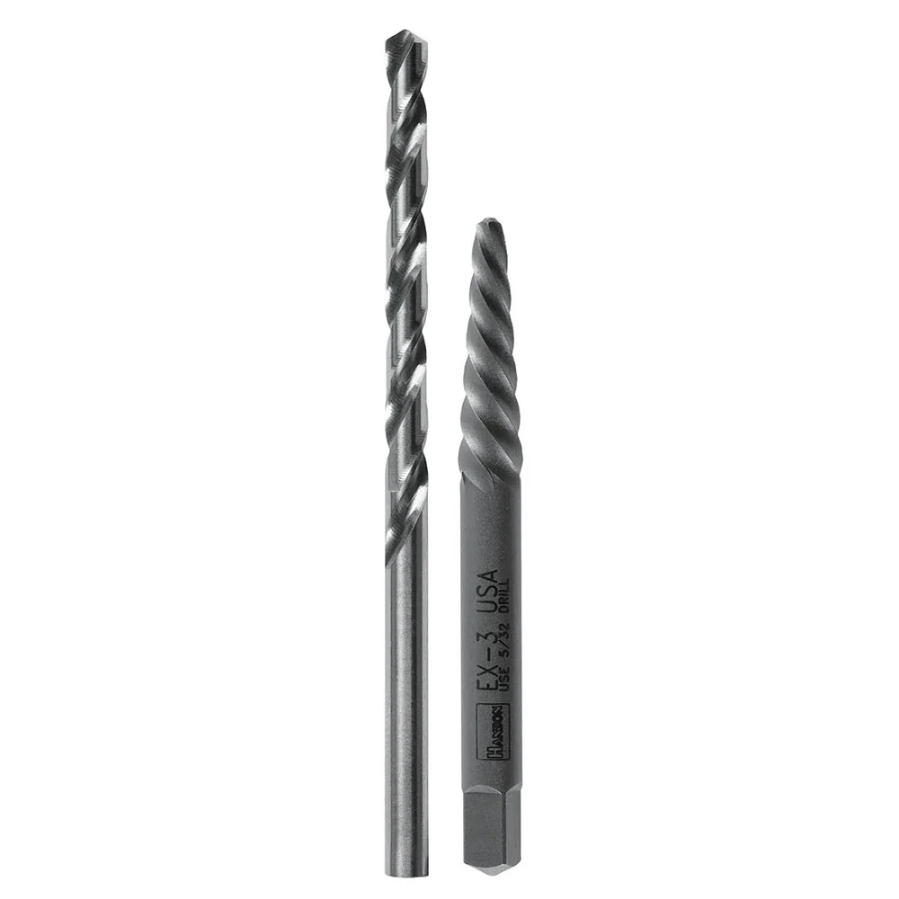 Irwin 53703 Hanson Ex-3 Screw Extractor and 5/32