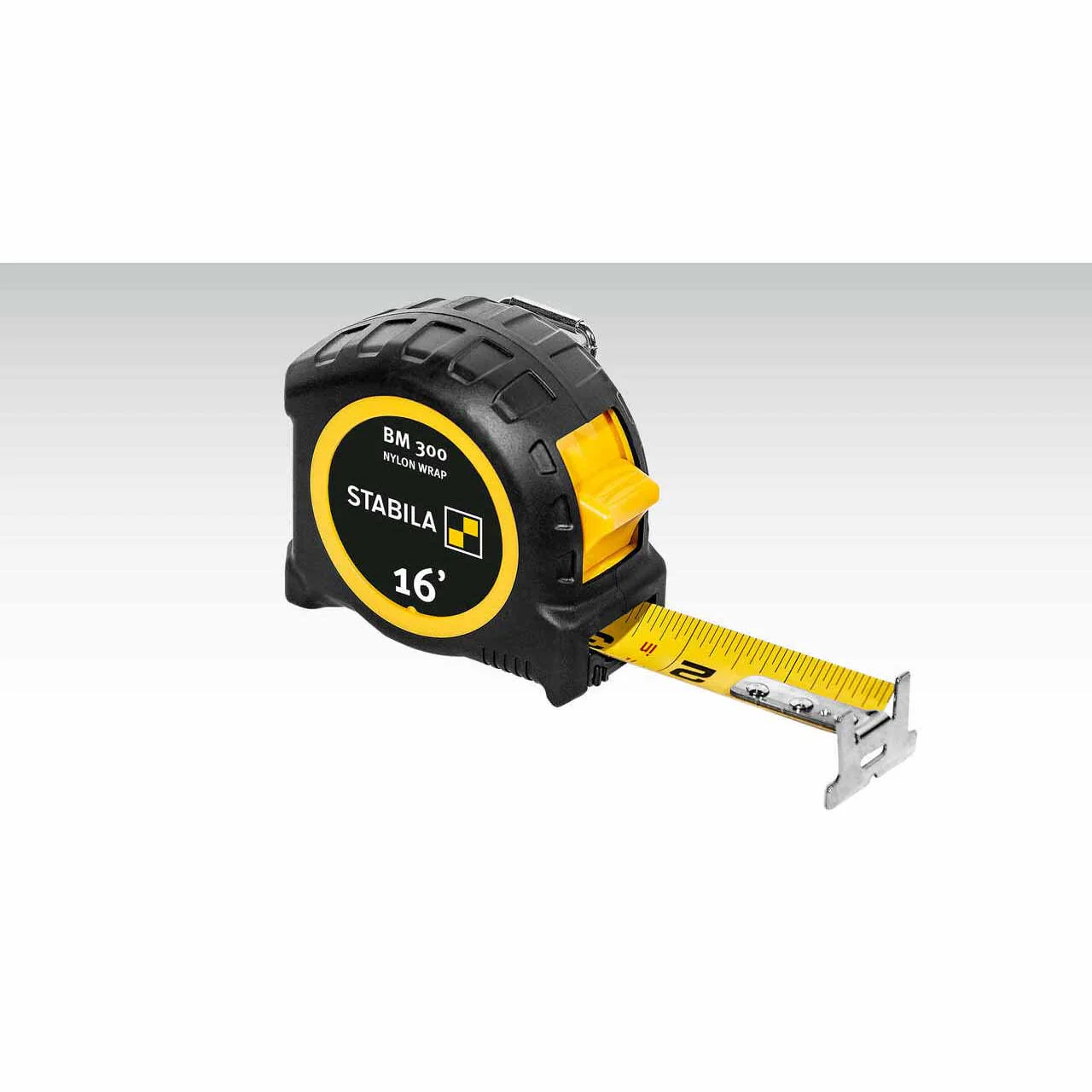 Stabila 30516 16' Pocket Tape BM 300, Imperial Scale Extremely Robust - Moutools