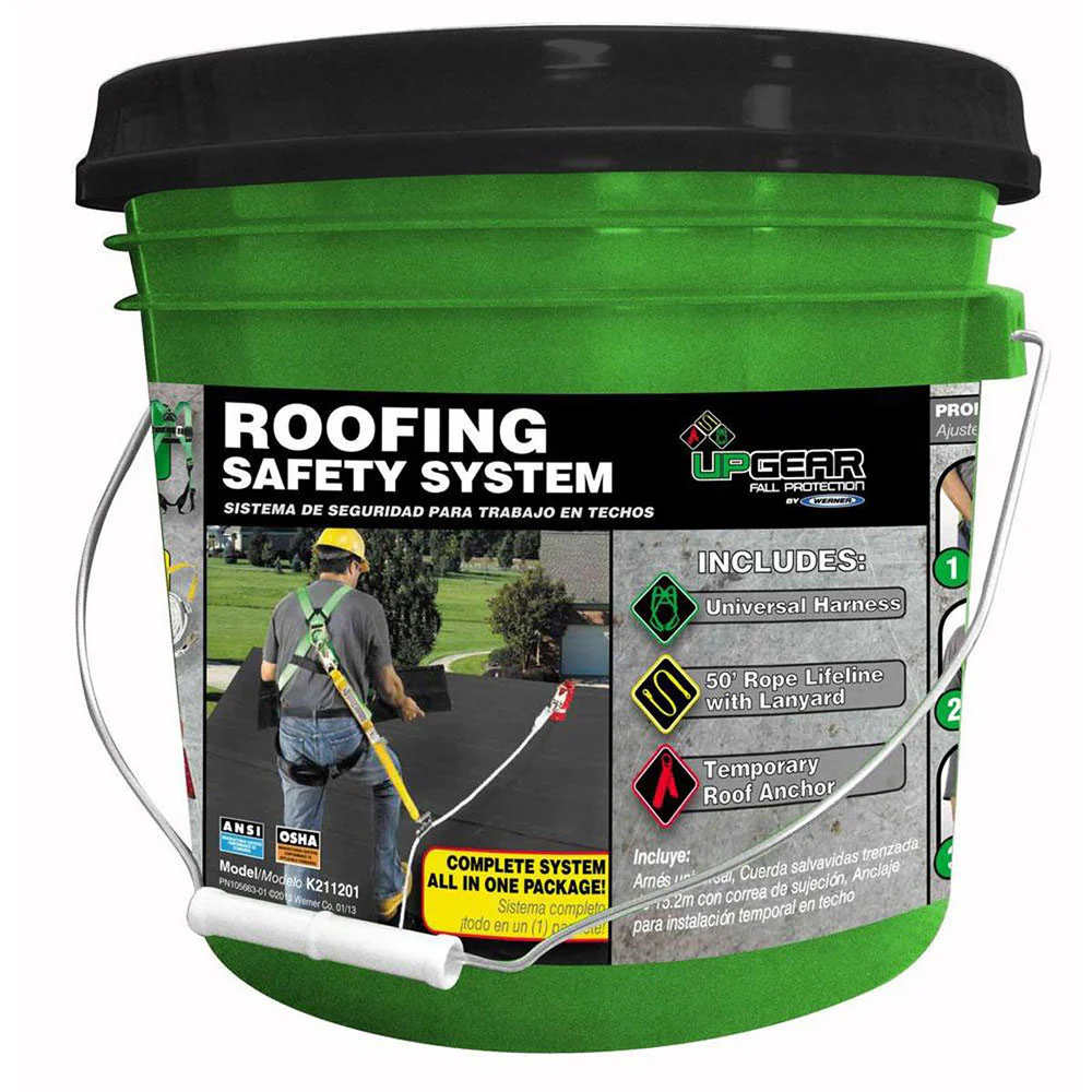 Werner K211201 UpGear Roofing Safety System - Moutools