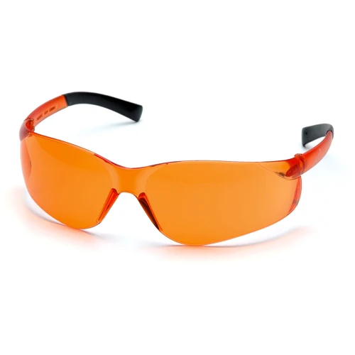 Pyramex S2540S Ztek Eyewear Orange Lens with Orange Frame - Moutools