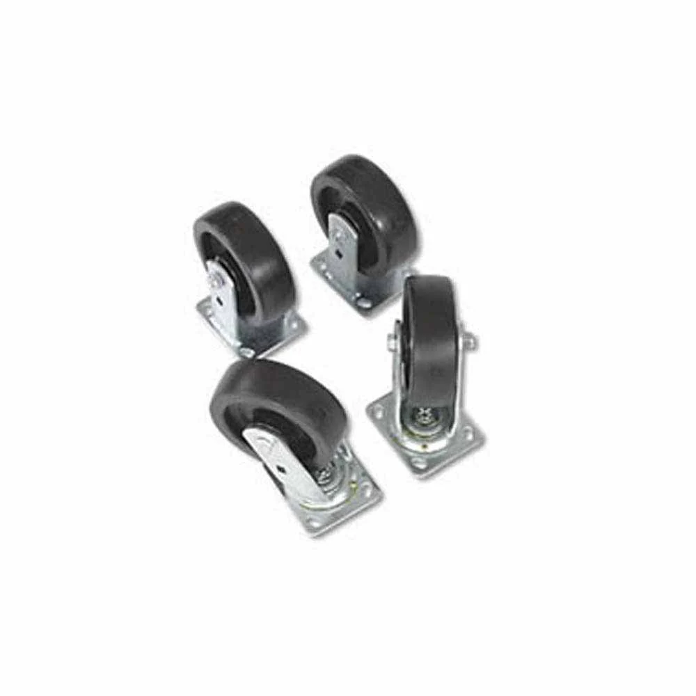 Current Tools 506 4 Piece Caster Set  (2 Fixed, 2 Swivel) - Moutools