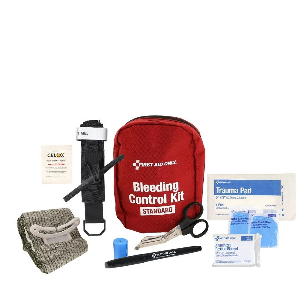 First Aid Only 91136-001 Bleeding Control Kit, Standard Pro - Moutools