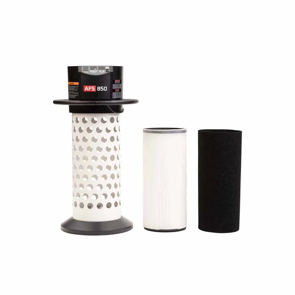 Jet JT1-229 Air Filtration System, 850CFM, 1Ph 120V| AFS-850 - Moutools