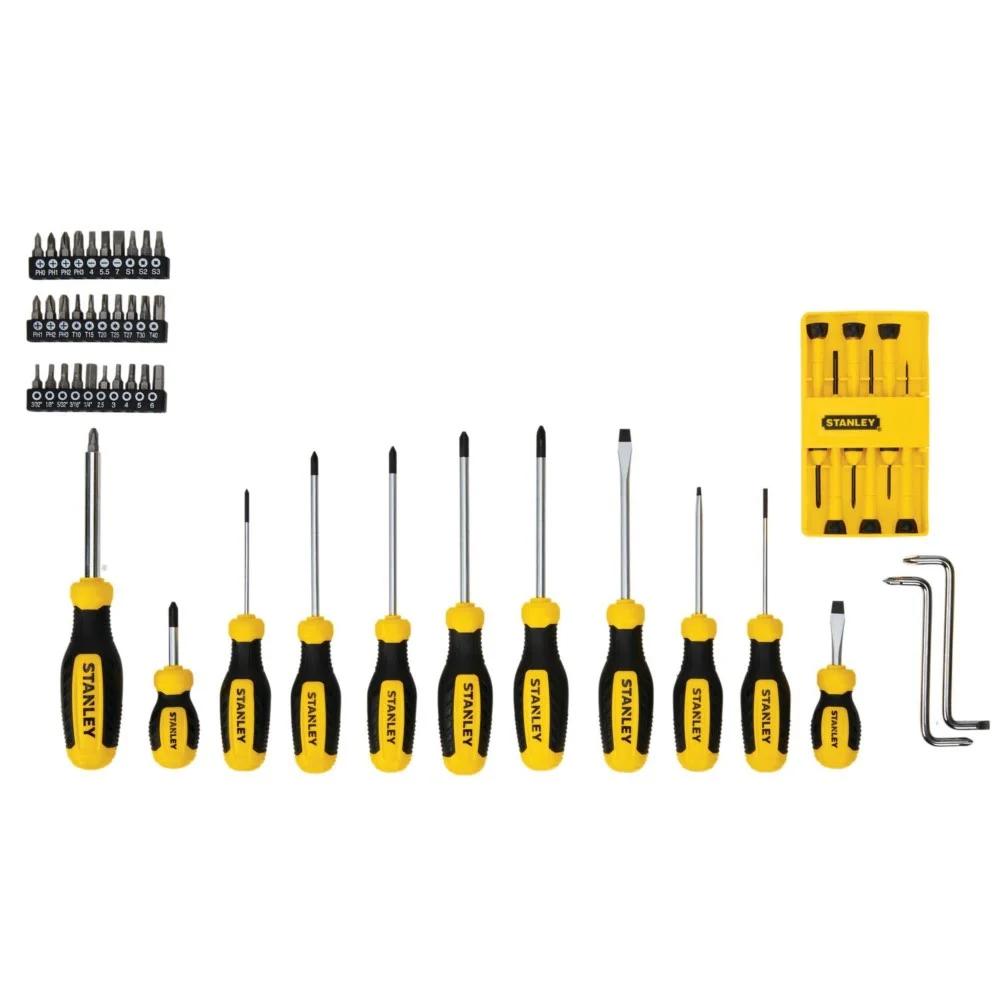 Stanley STHT60027 50-Piece Screwdriver Set - Moutools