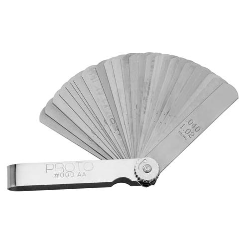 Proto J000AA 25 Blade Master Feeler Gauge Set - Moutools