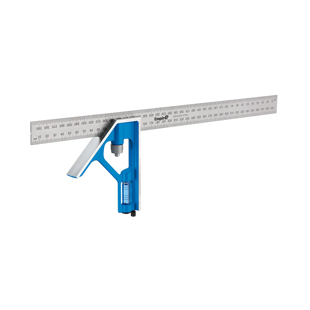 Empire E280M 400mm TRUE BLUE Combination Square - Moutools