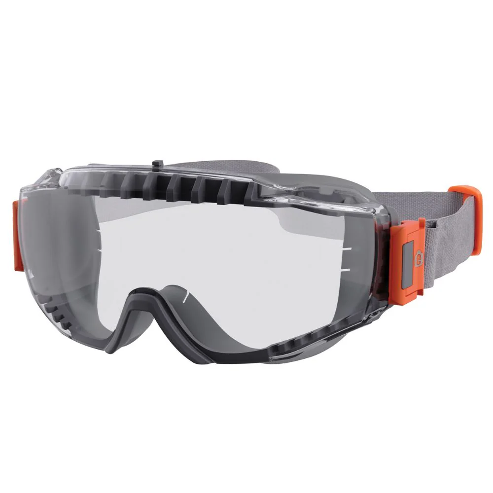 Ergodyne 60302 MODI-NEO Clear Lens Gray OTG Safety Goggles Neoprene Strap - Moutools