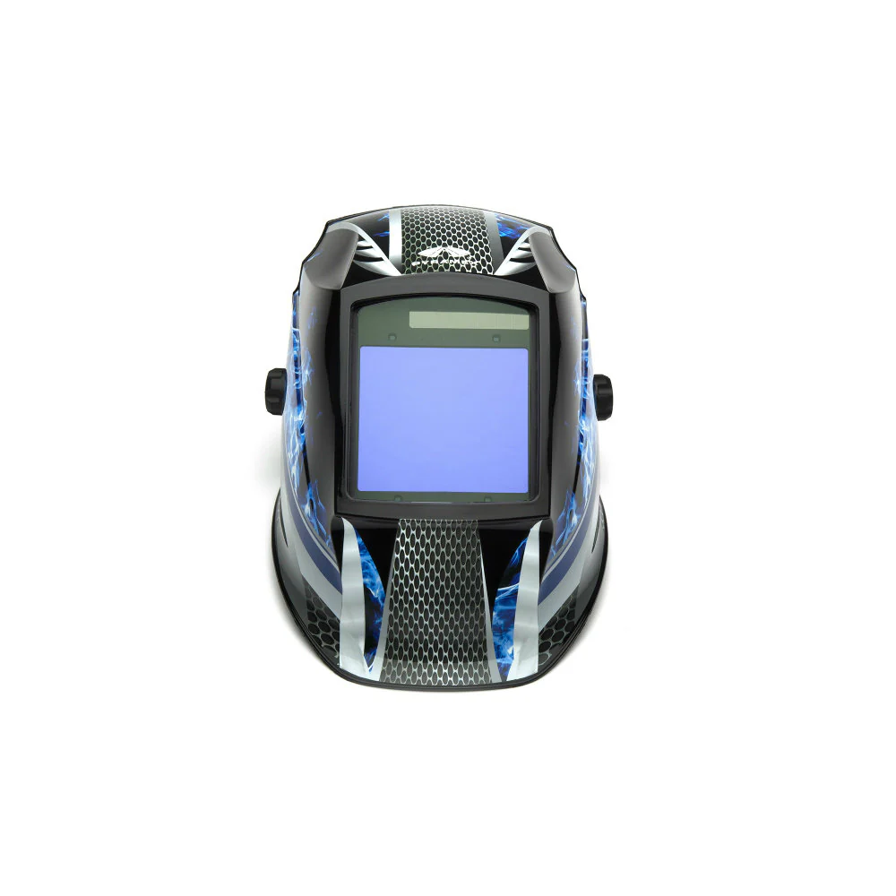 Pyramex WHAM3030FM Fire Metal Auto Darkening Welding Helmet, Manual 98 x 87mm - Moutools