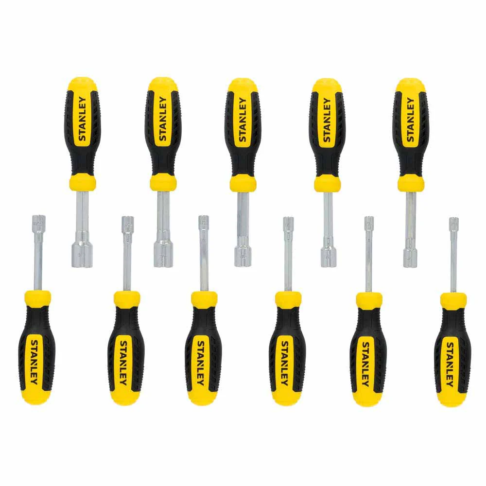 Stanley STHT60847 Stanley 11 Pc Sae Nut Driver Set - Moutools