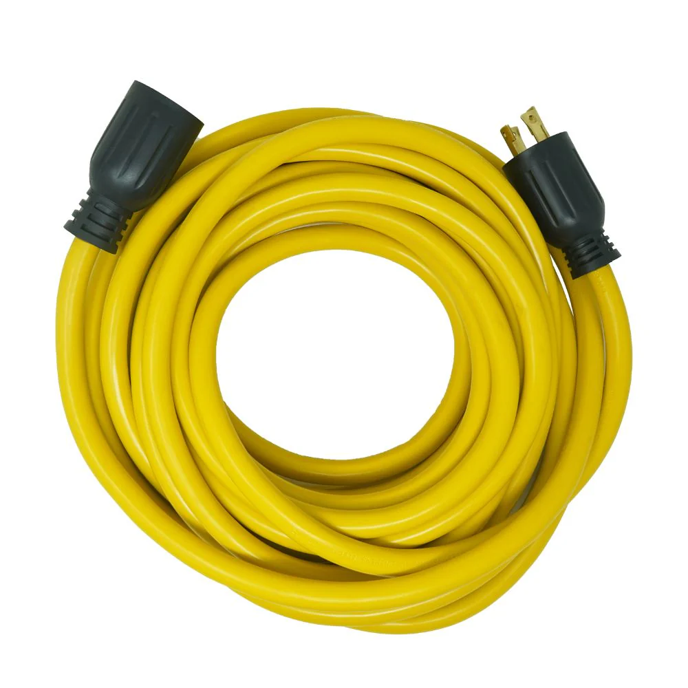 Southwire 65173040 10/4 STW L14-30 YELLOW TWIST LOCK EXTENSION CORD - Moutools