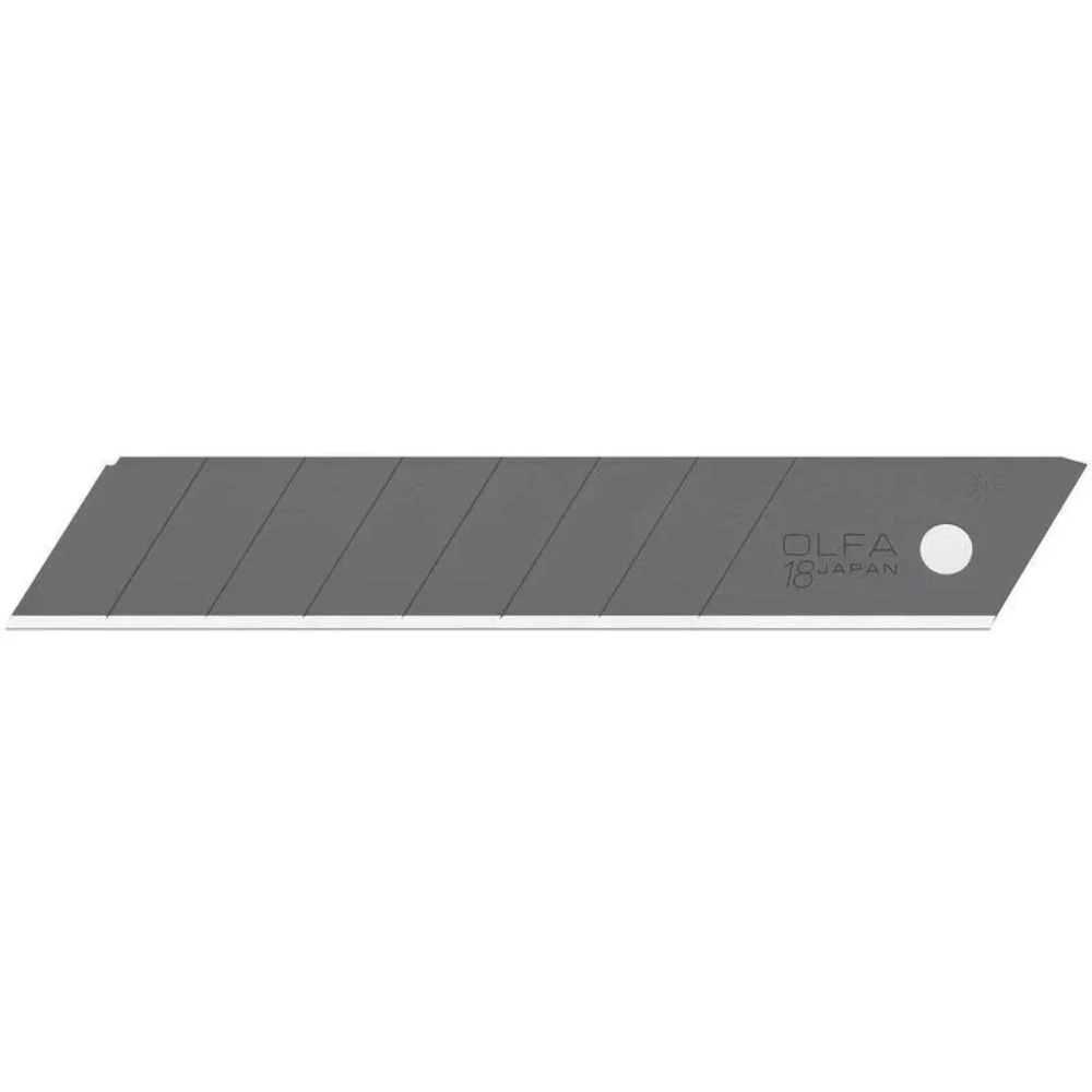 Olfa LBB-50B 9069 18mm Black Snap Blades, 50pk - Moutools