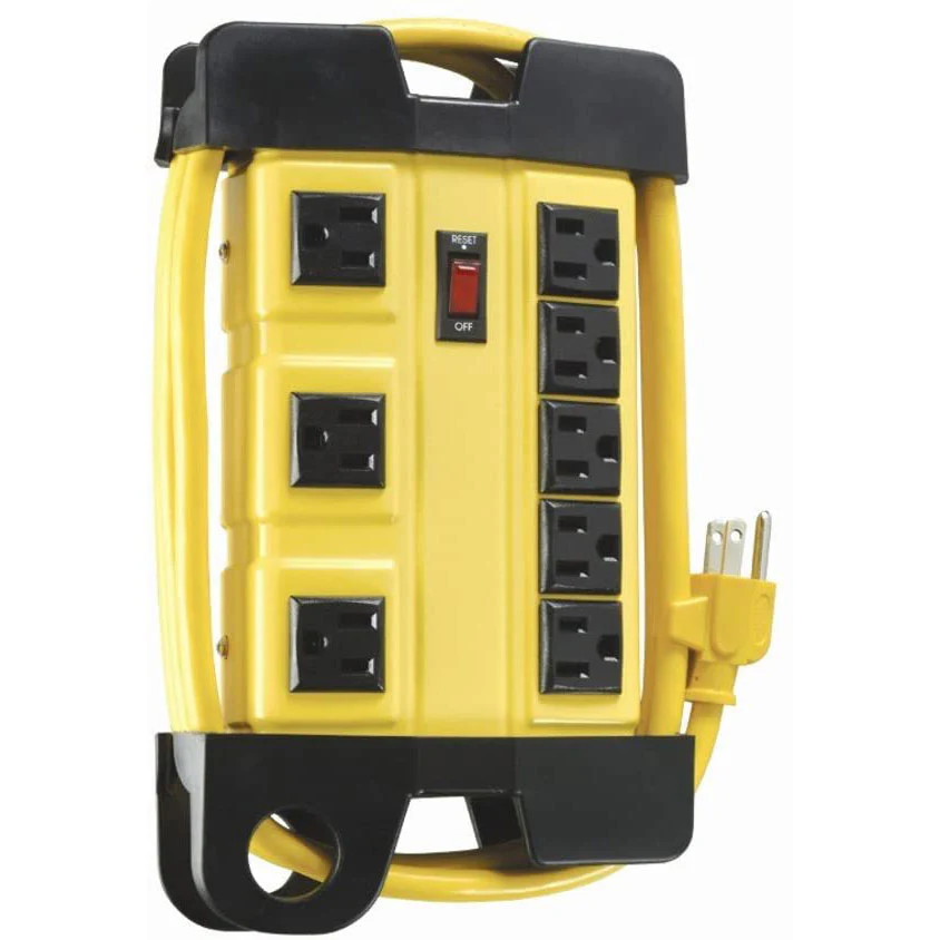 Woods 4655 Power Strip, 8-Outlet - Moutools