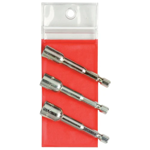 Proto J61909HS 3 Pc. Nut Setter Set—1/4 Hex Shank - Moutools