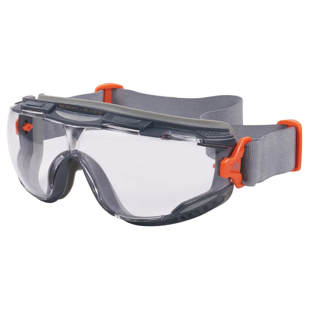 Ergodyne 60310 ARKYN-NEO Clear Lens Gray Safety Goggles Neoprene Strap - Moutools