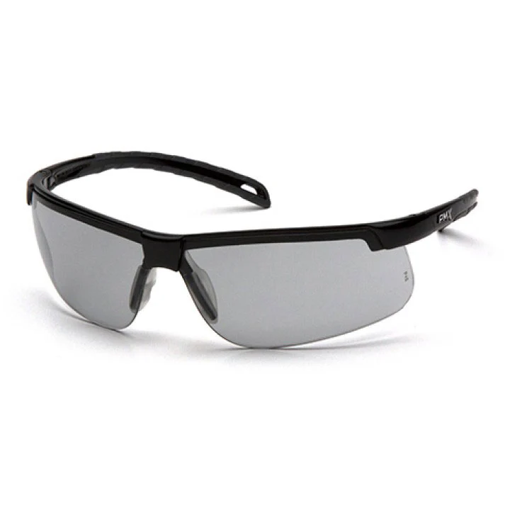 Pyramex SB8625DTM Ever-Lite Safety Glasses Light Gray H2MAX Anti-Fog Lens with Black Frame - Moutools