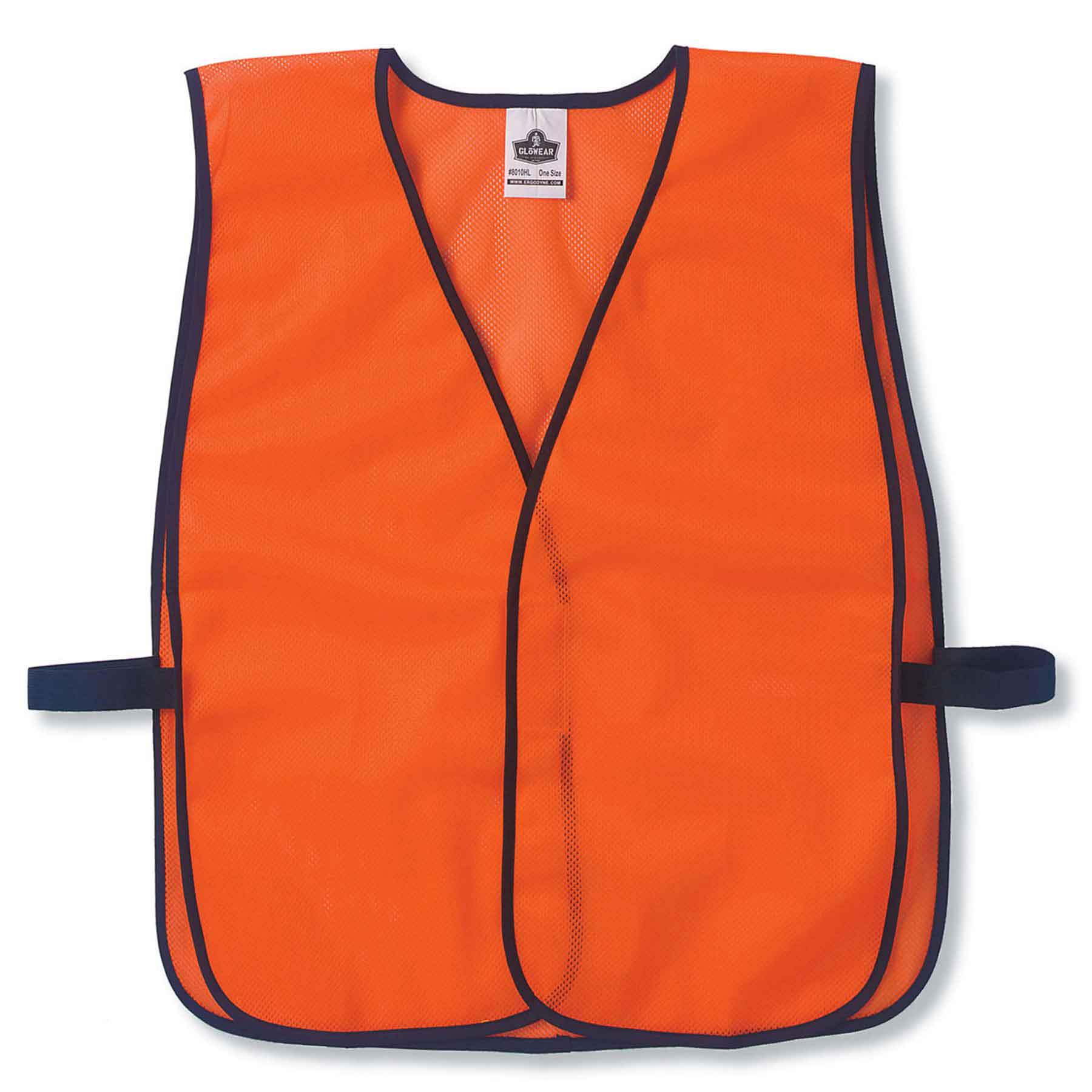 Ergodyne 20010 GloWear 8010HL Non-Certified Economy Vest, HV Orange - Moutools