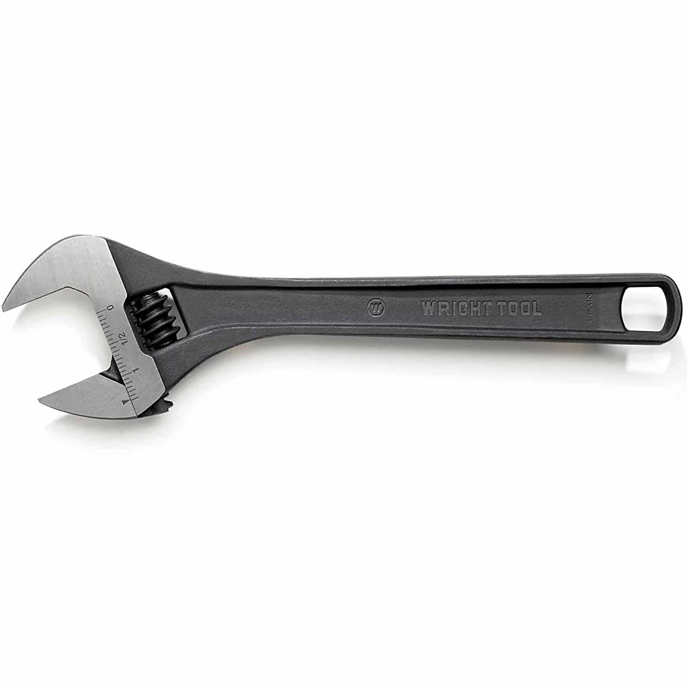 Wright Tool 9AB08 Adjustable Wrench Max. Capacity 1-1/8