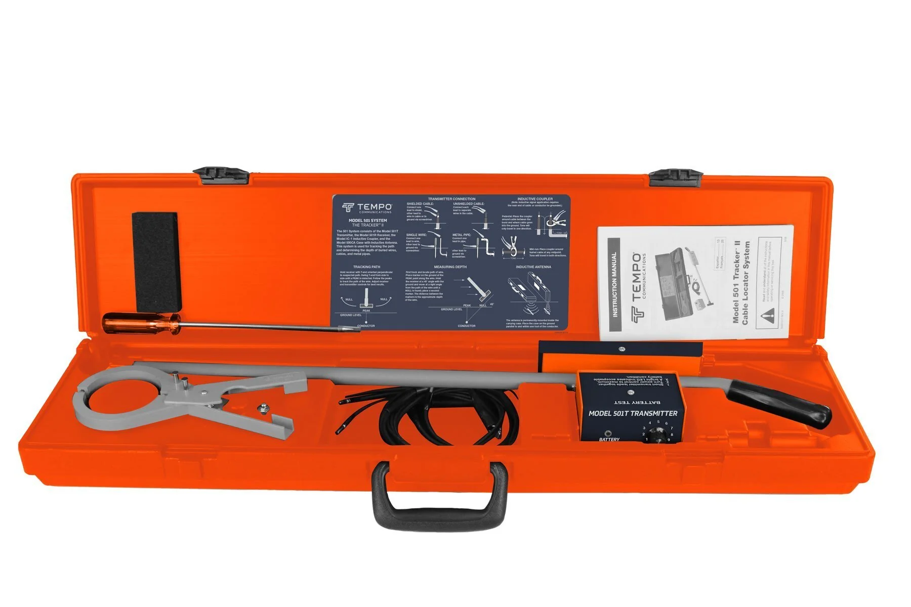 Tempo 501 Tracker II Cable Locator - Moutools