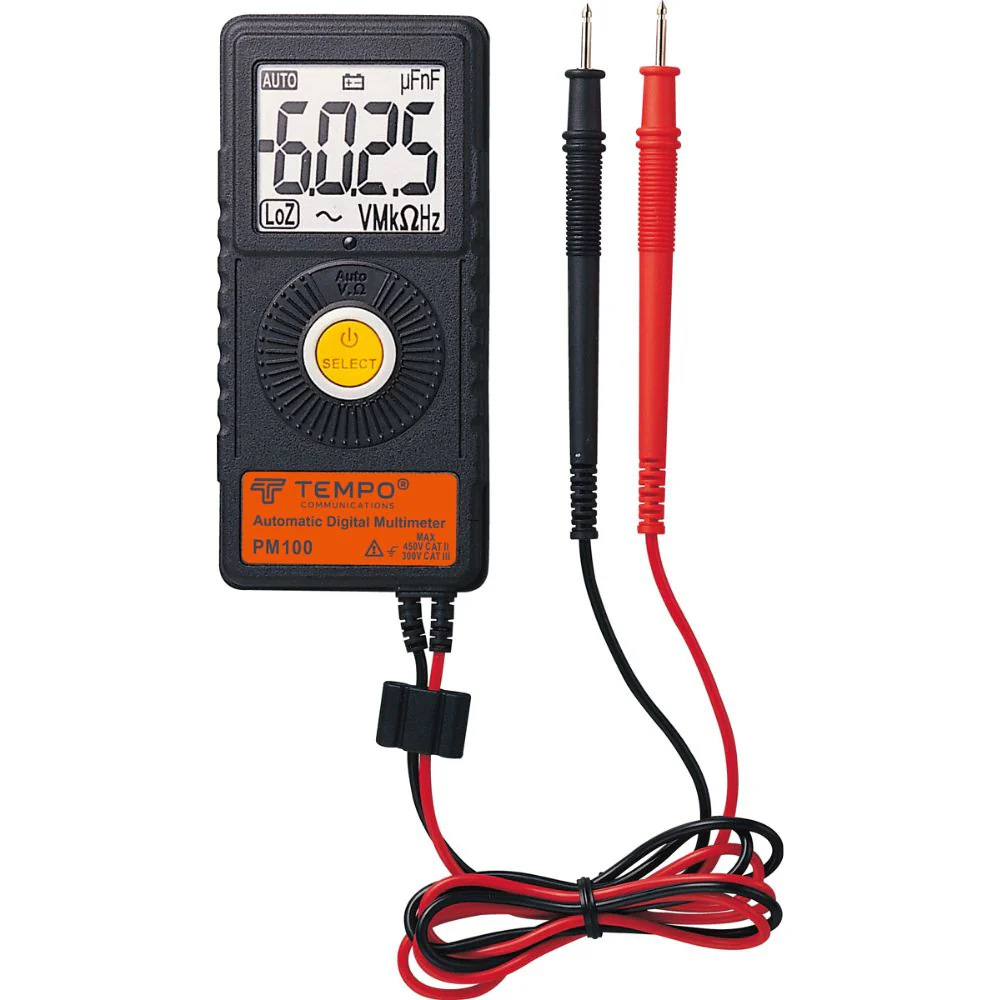 Tempo PM100 PM100 Pocket Multimeter - Moutools