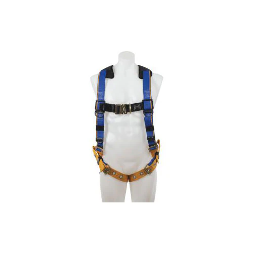 Werner H122004 Blue Armor, Climbing, 2 D Rings, Harness, XL - Moutools