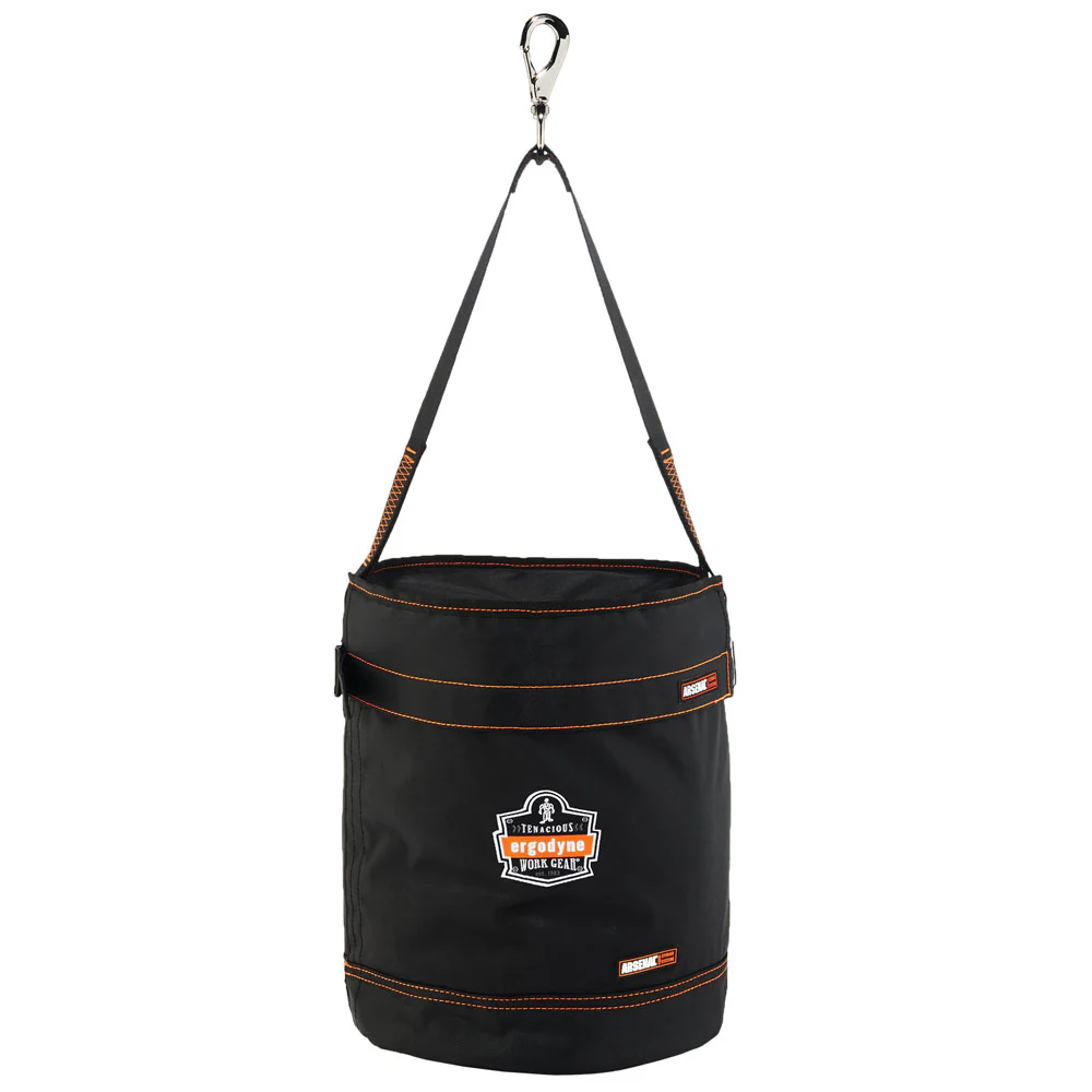 Ergodyne 14870 OAH 5970T Swiveling Hook Polyester Hoist Bucket w/ Top - Moutools