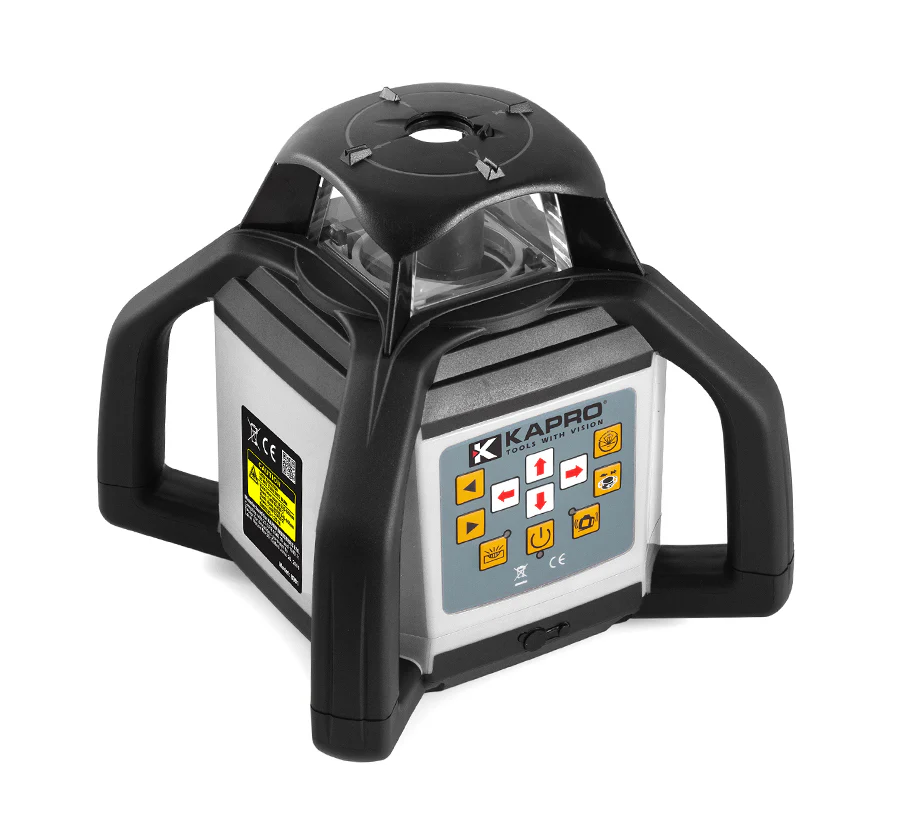 U.S. TAPE CO. 8991G Kapro Pro Rotary Green Laser with Manual slope & Detector - Moutools