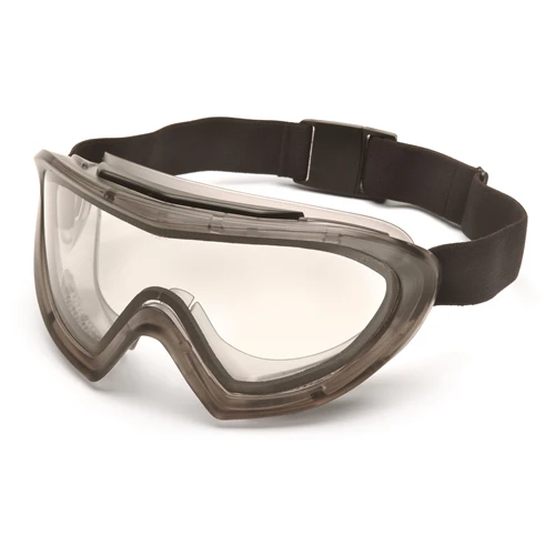 Pyramex G504DT Capstone Gray Direct/Indirect Goggle/Clear AF Dual Lens Safety Goggles - Moutools