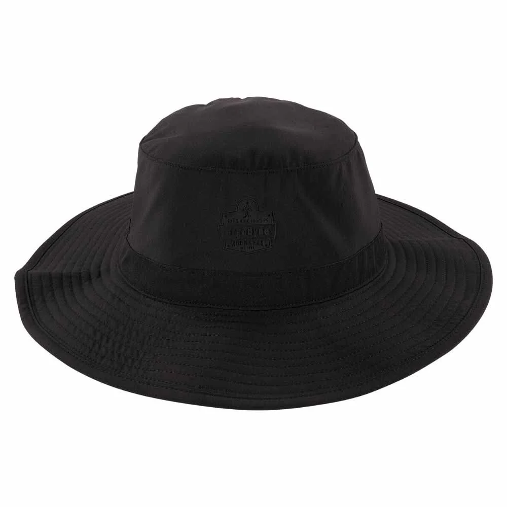Ergodyne 12664 8939 Black Cooling Bucket Hat - Moutools