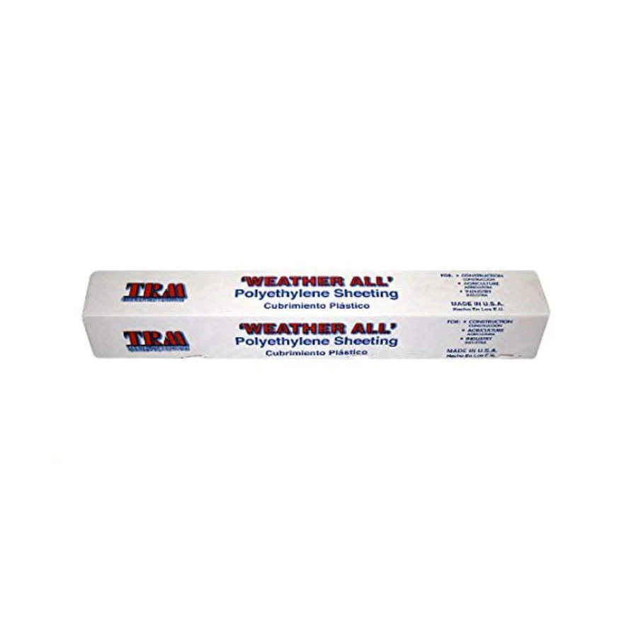 TRM FR410 4Mil 10' X100' Fire Rated Poly Plastic Sheeting - Moutools