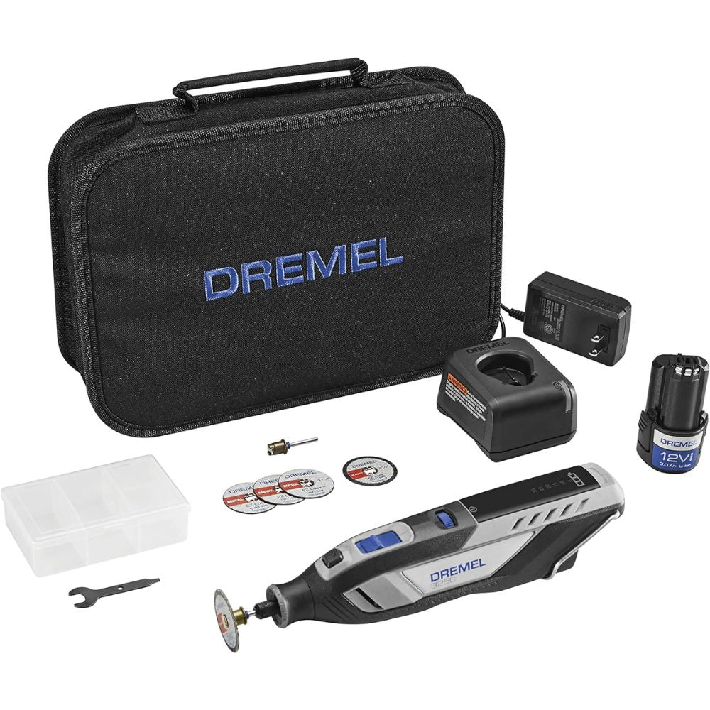 Dremel 8250-5 12V Cordless Brushless Rotary Tool Kit - Moutools
