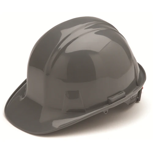 Pyramex HP14112 Gray Cap Style 4 Point Ratchet Suspension Hard Hat - Moutools