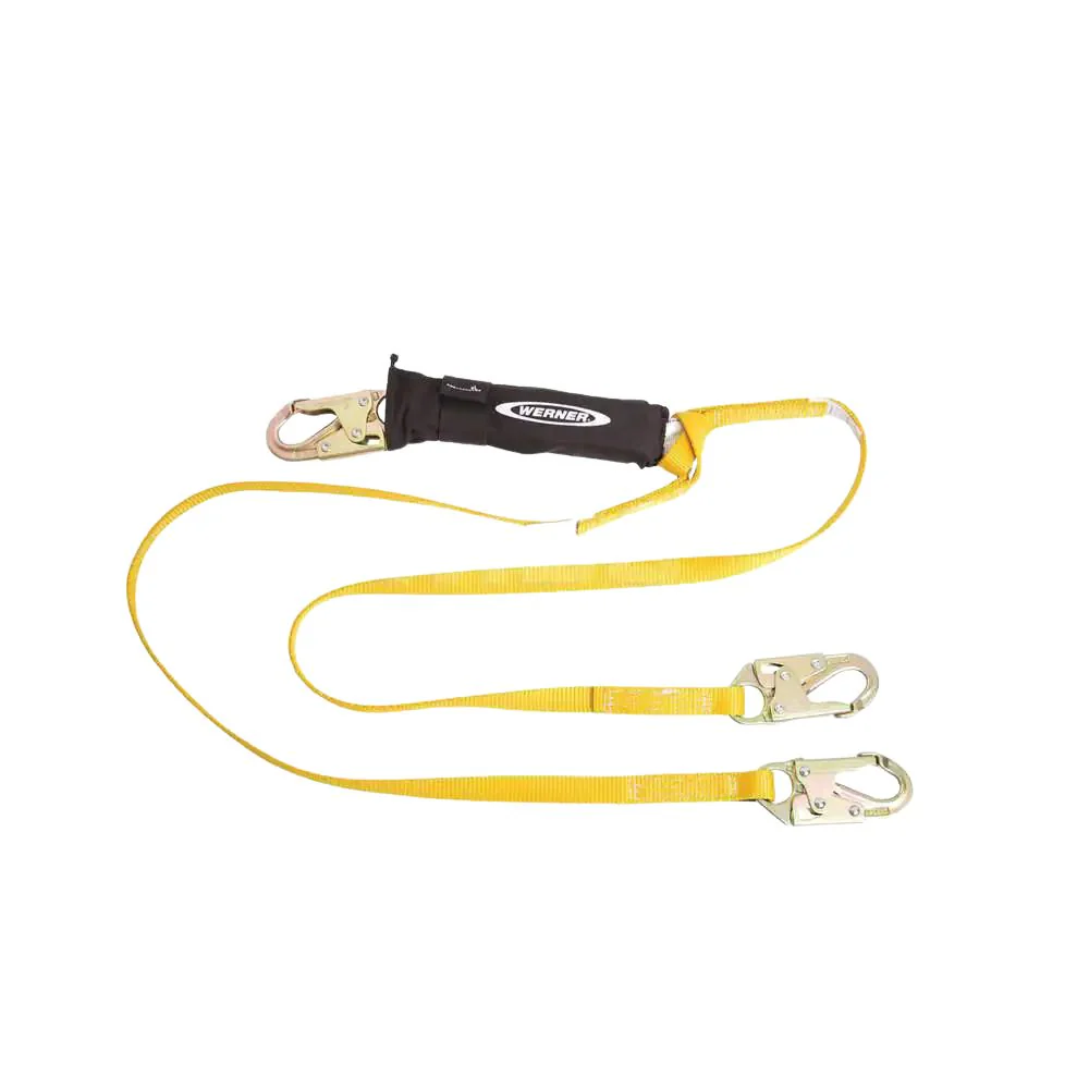 Werner C411140 DeCoil Twinleg Lanyard (1