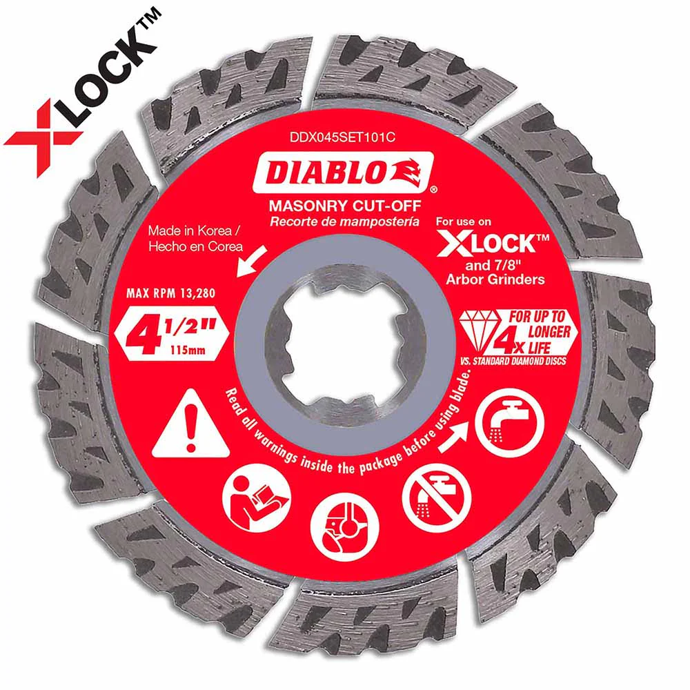 Diablo DDX045SET101C 4-1/2