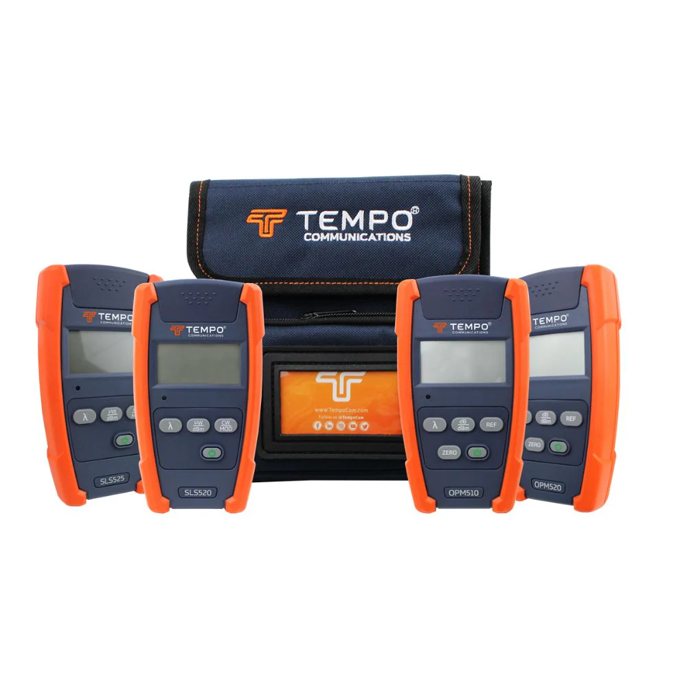 Tempo SM DUAL KIT OPM510 & SLS520 Single Mode Telco Dual Kit - Moutools