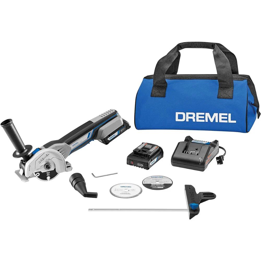 Dremel US20V-02 20V Max Cordless Ultra-Saw 2 Battery Tool Kit - Moutools