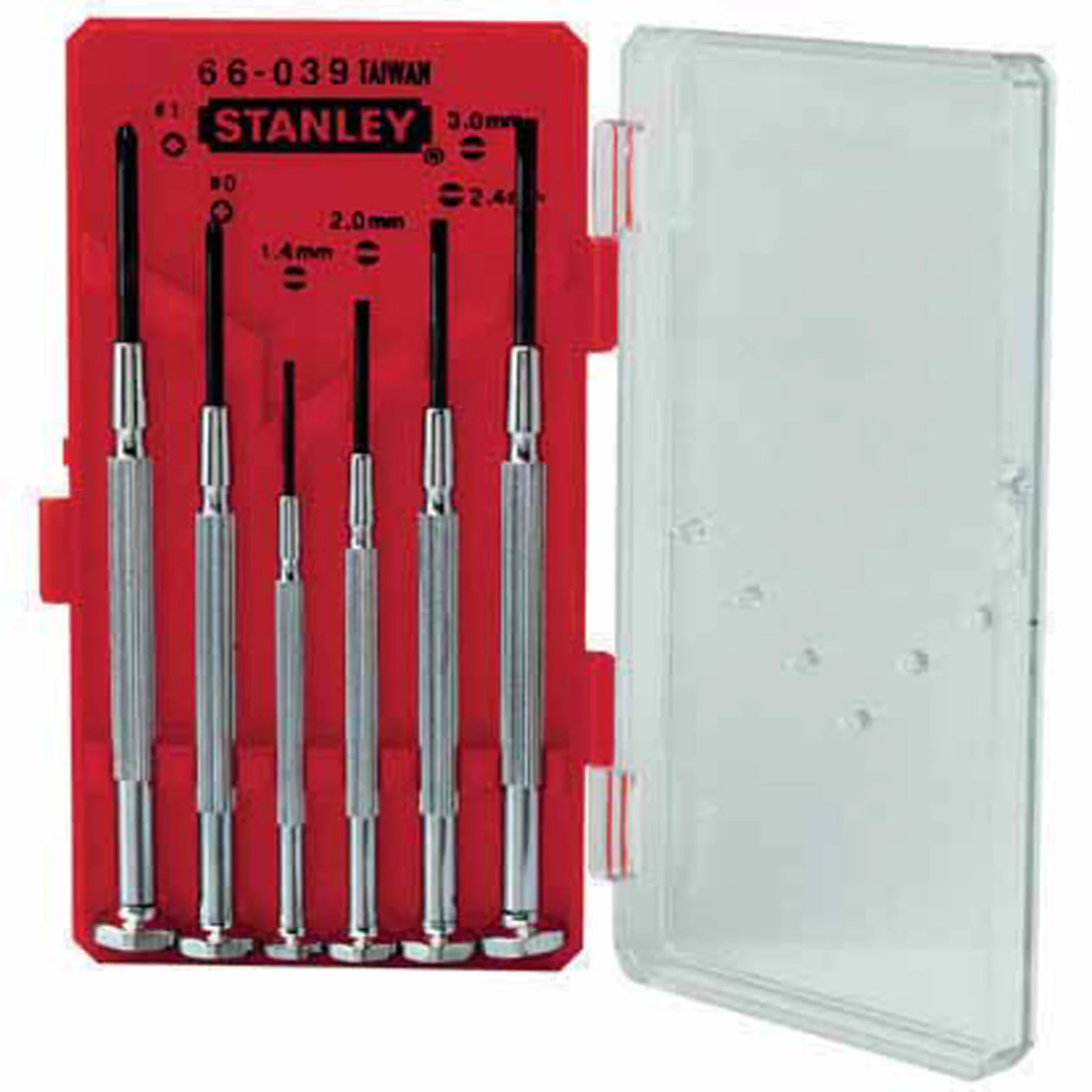 Stanley 66-039 Jewelers Precision Screwdriver Set - 6 Piece - Moutools