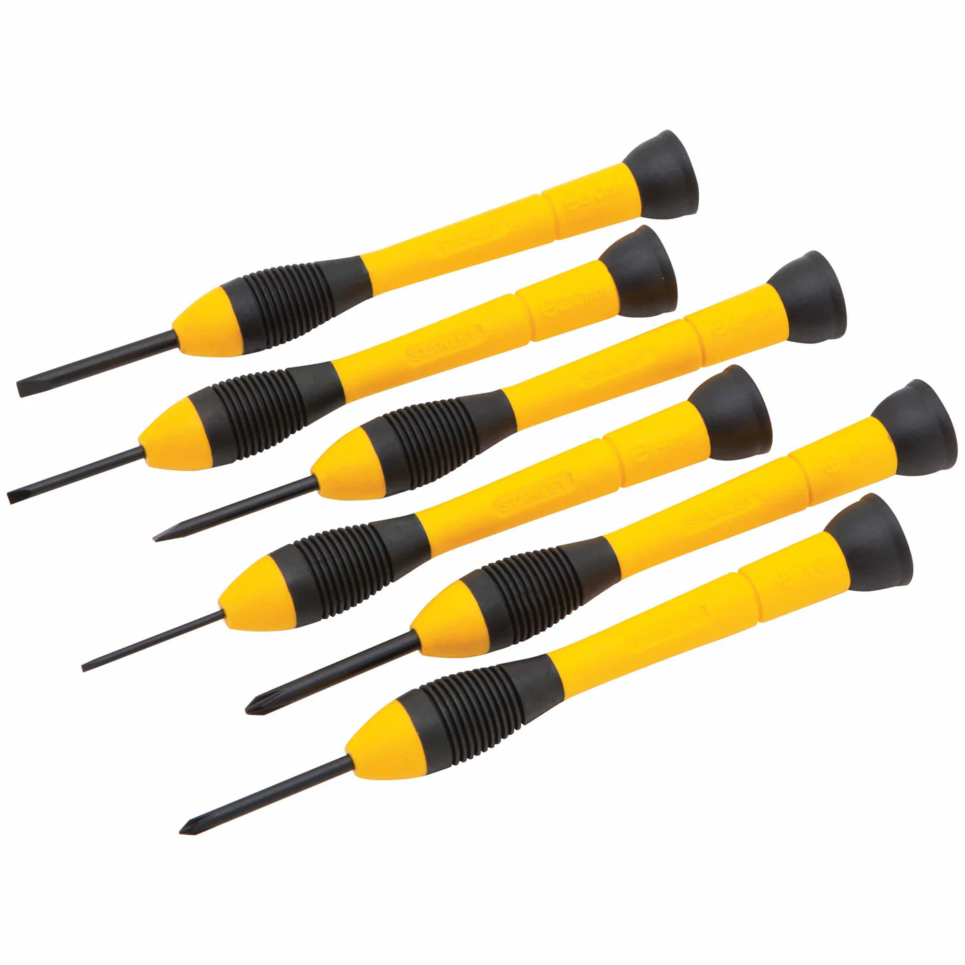 Stanley 66-052 Precision Screwdriver Set - 6 Piece - Moutools