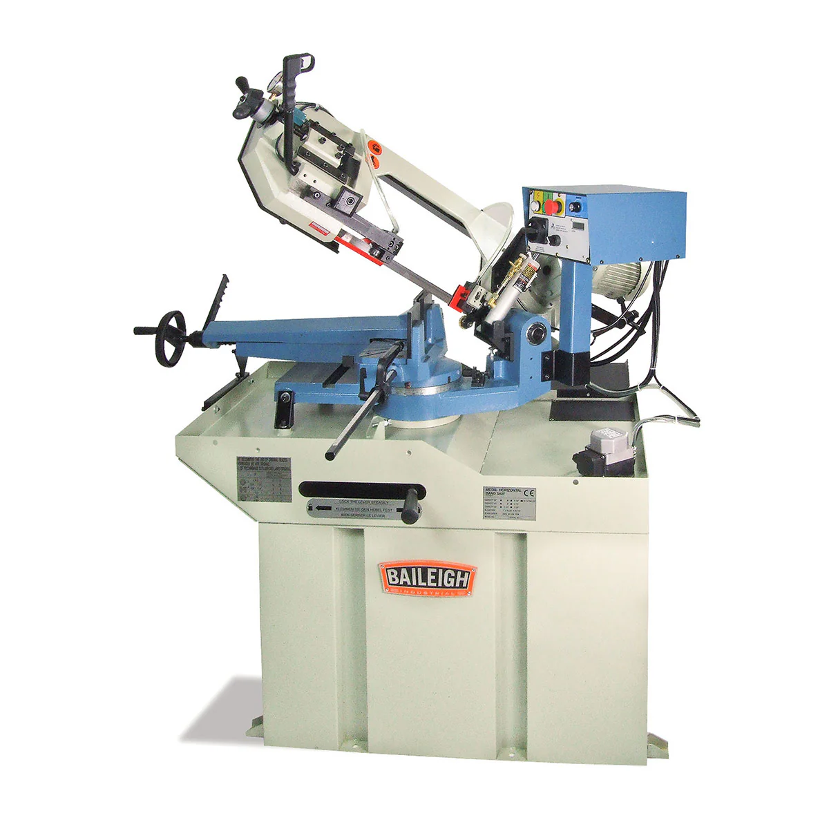 Baileigh Industrial BA9-1001432 Gear Driven Band Saw BS-260M - Moutools