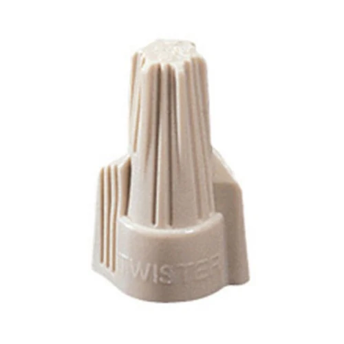 IDEAL 30-341J Twister 341 Wire Connector, Tan (Jar of 750) - Moutools