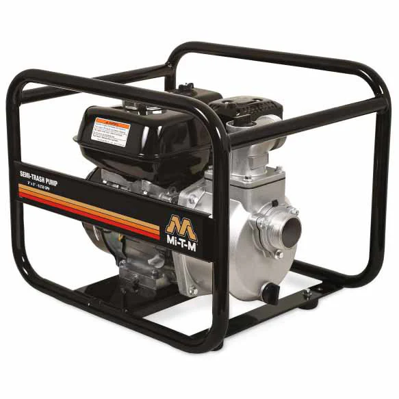 Mi-T-M WTP-S02-1MGH 2-Inch Semi-Trash Pump - Moutools