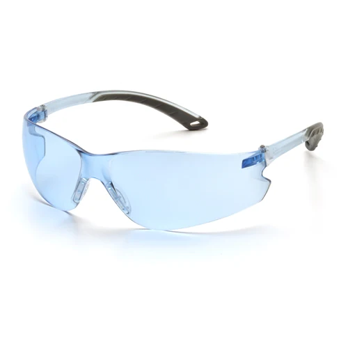 Pyramex S5860S Itek Infinity Blue Lens with Infinity Blue Temples - Moutools